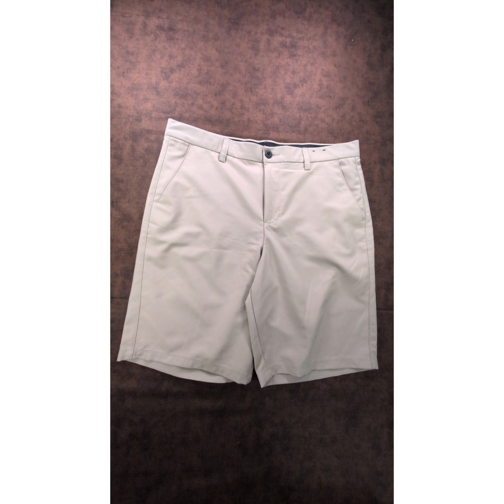 Fila Sport Golf Shorts Mens 36 Khaki Tan Flex Waist Shirt Gripper Wicking‎ Chino